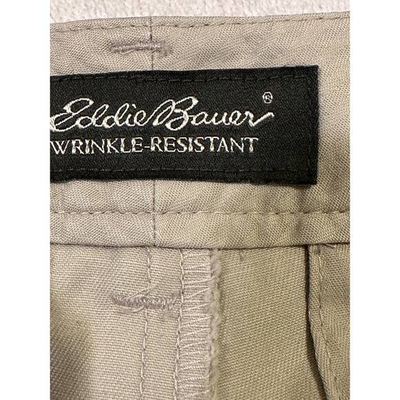 Eddie Bauer Women's Khaki Chino Shorts Size 4 - Picture 5 of 16